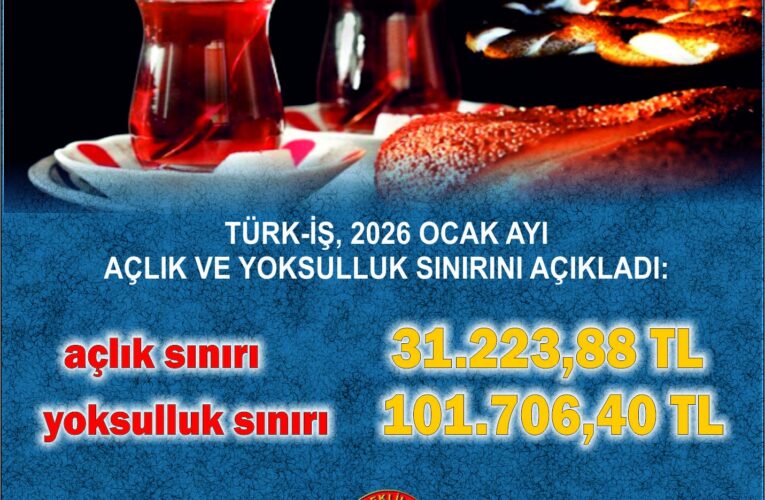 2026 YILI AÇLIK SINIRI VE YOKSULLUK SINIRI